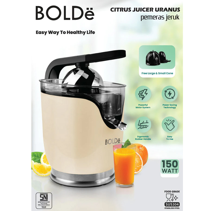 Bolde Super Electric Citrus Juicer Uranus - Beige